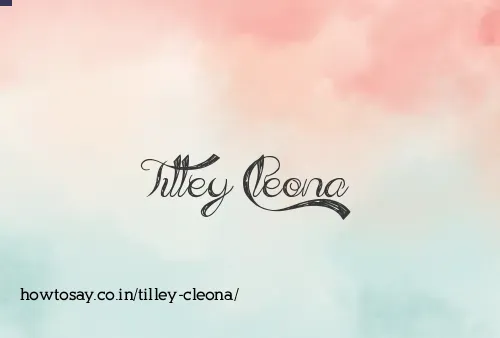 Tilley Cleona