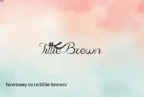 Tillie Brown