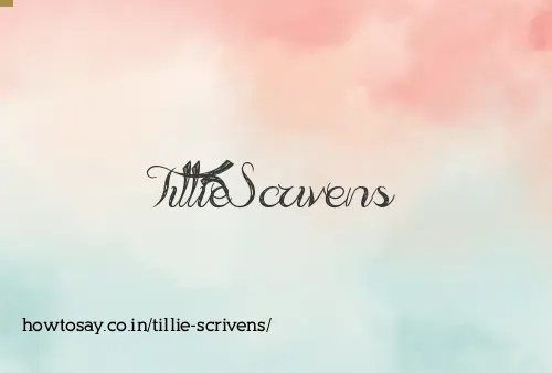 Tillie Scrivens