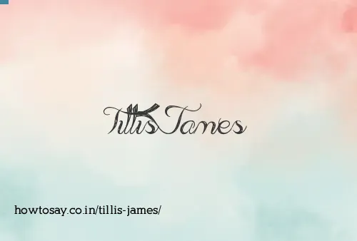 Tillis James