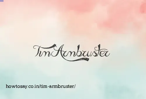 Tim Armbruster