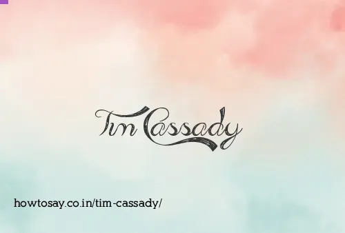 Tim Cassady