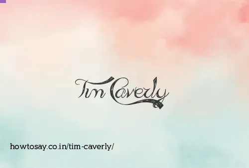 Tim Caverly