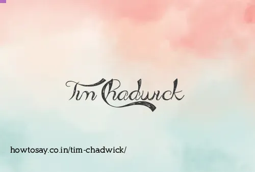 Tim Chadwick