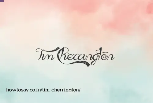 Tim Cherrington