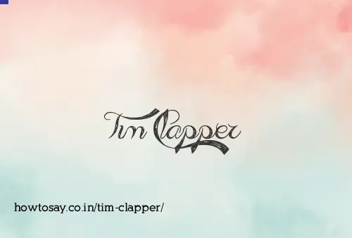 Tim Clapper