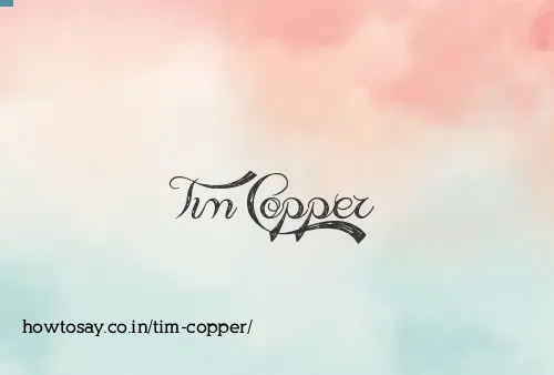 Tim Copper