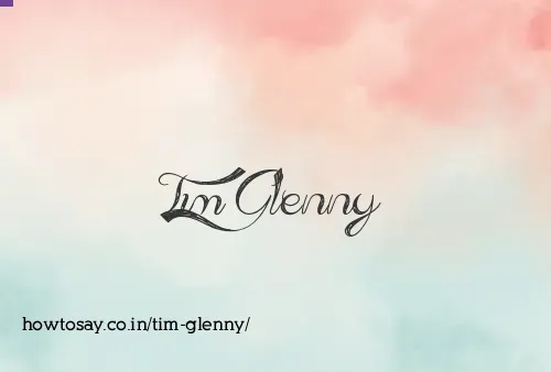 Tim Glenny