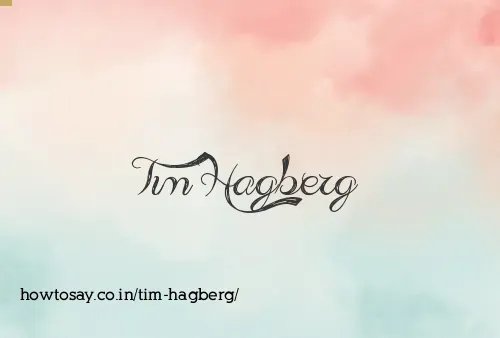 Tim Hagberg