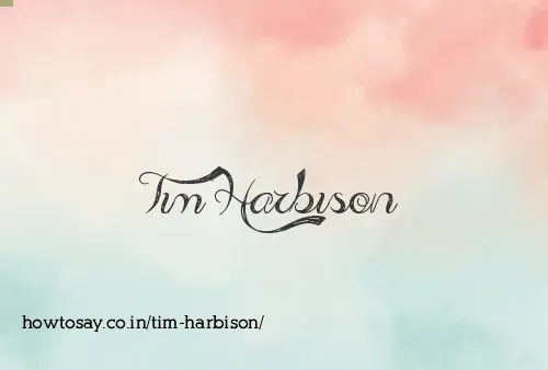 Tim Harbison