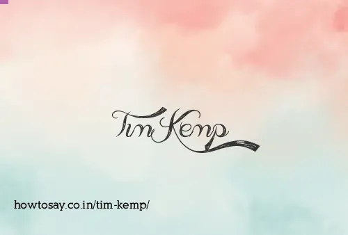 Tim Kemp