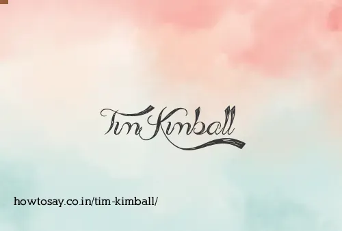Tim Kimball