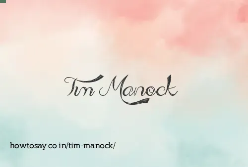 Tim Manock