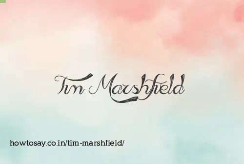 Tim Marshfield