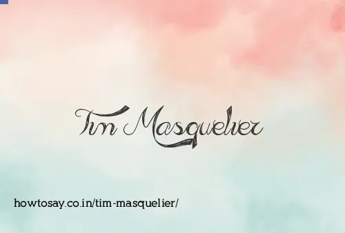Tim Masquelier