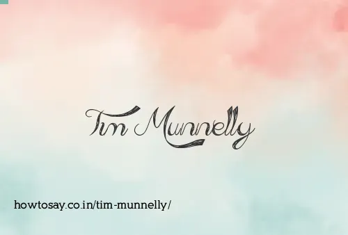 Tim Munnelly