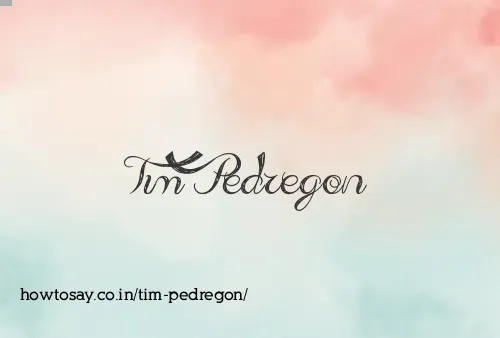 Tim Pedregon