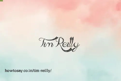 Tim Reilly