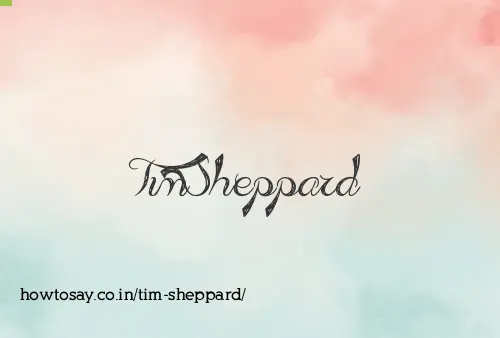 Tim Sheppard