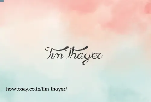 Tim Thayer