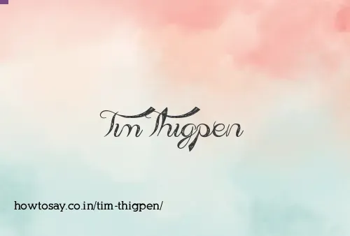 Tim Thigpen