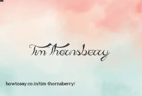 Tim Thornsberry