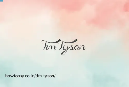 Tim Tyson