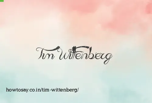 Tim Wittenberg