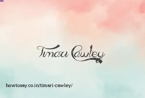 Timari Cawley
