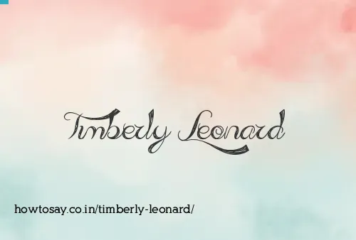 Timberly Leonard