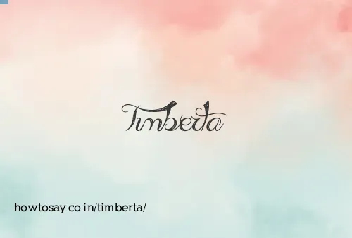 Timberta