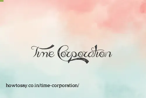 Time Corporation