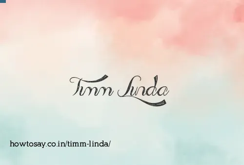 Timm Linda