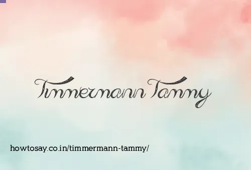 Timmermann Tammy