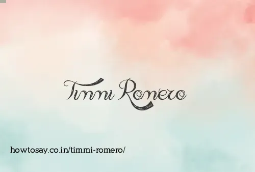 Timmi Romero
