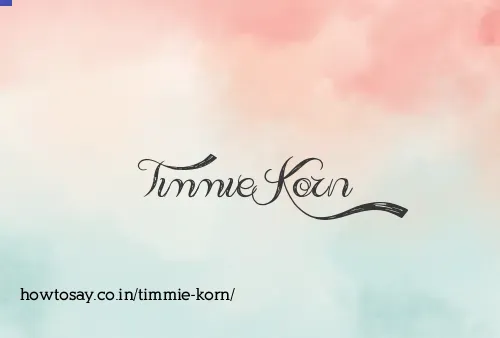 Timmie Korn