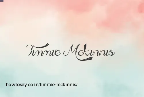 Timmie Mckinnis