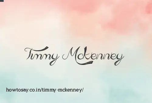 Timmy Mckenney