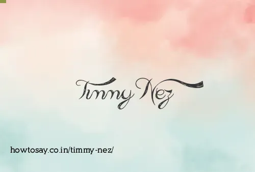 Timmy Nez