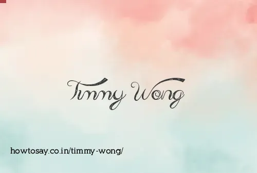 Timmy Wong