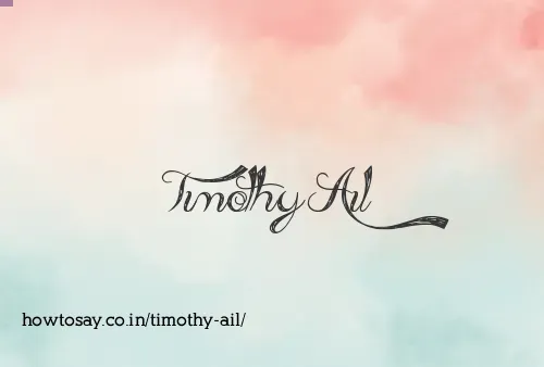 Timothy Ail