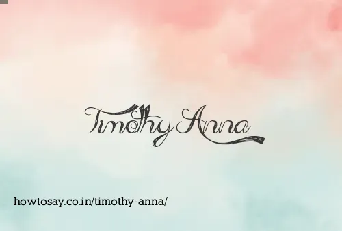 Timothy Anna