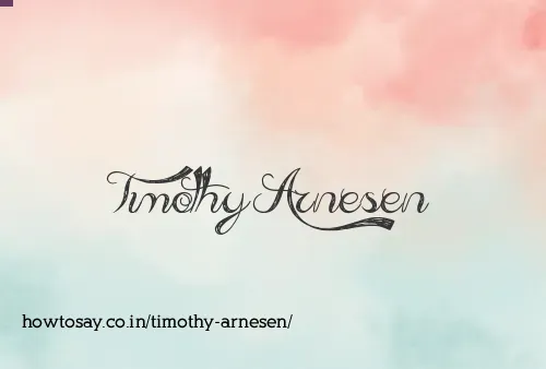 Timothy Arnesen