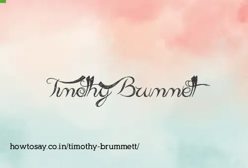 Timothy Brummett