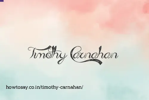 Timothy Carnahan