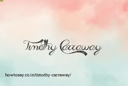 Timothy Carraway