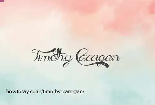 Timothy Carrigan