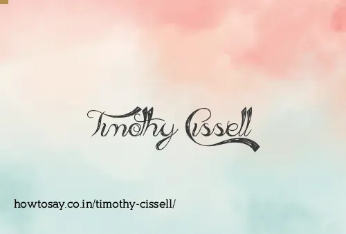Timothy Cissell
