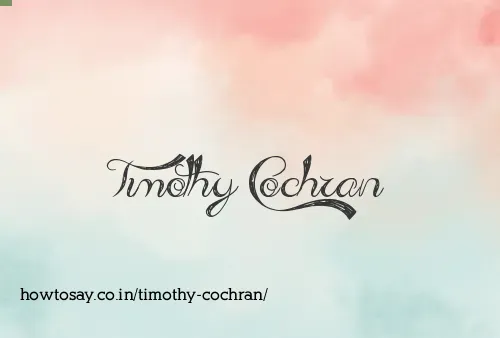 Timothy Cochran