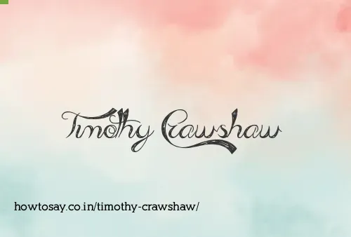 Timothy Crawshaw